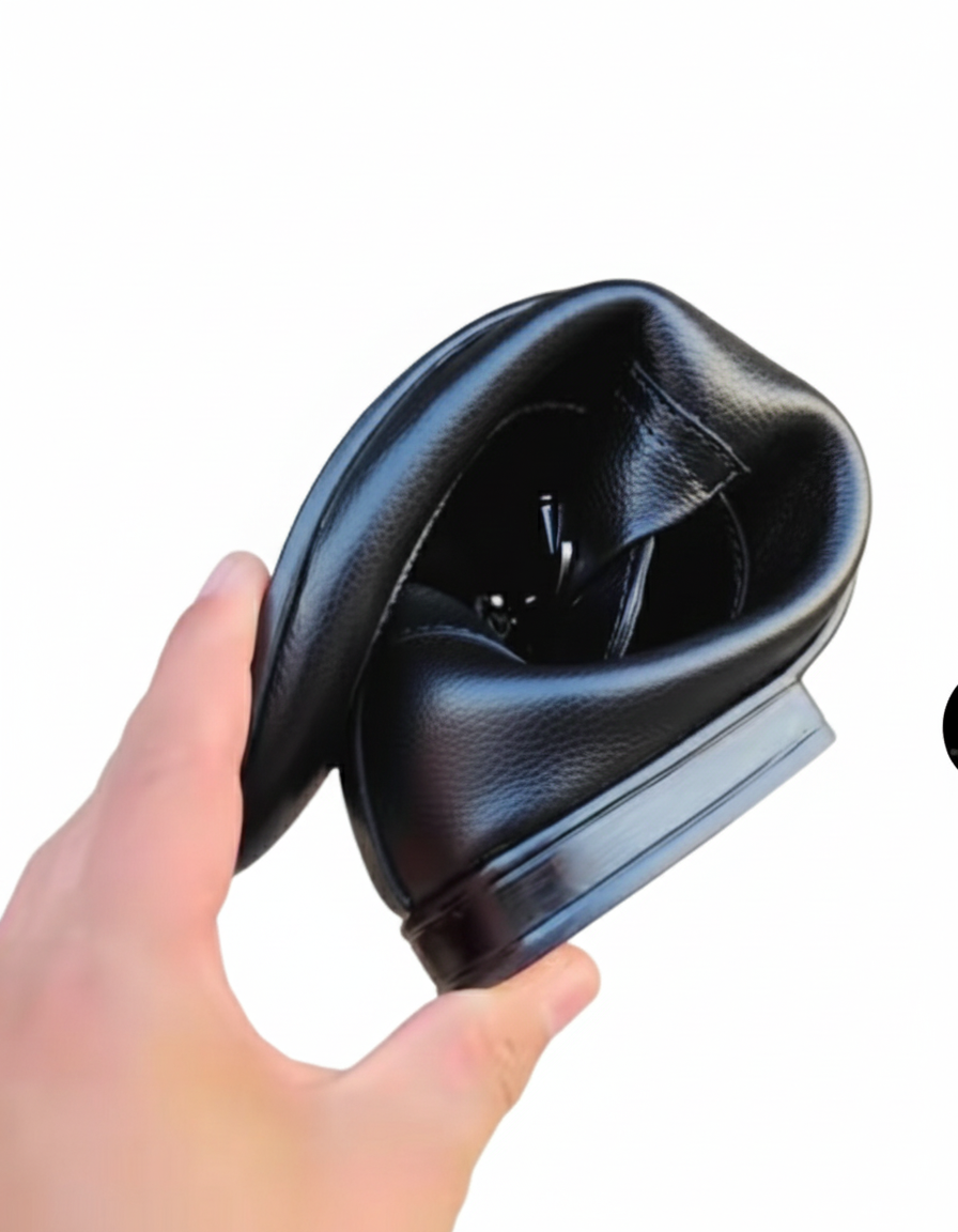 SMART POCKET URBAN SHOES-BLACK