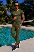 Active Every-Day wear Tracksuit-Olive