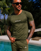 Active Every-Day wear Tracksuit-Olive